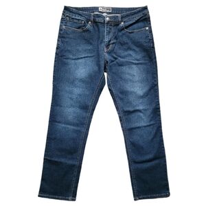 UB Tech Men’s 36x32 Stretch Straight Leg Jeans‎ Dark Wash Comfort Denim